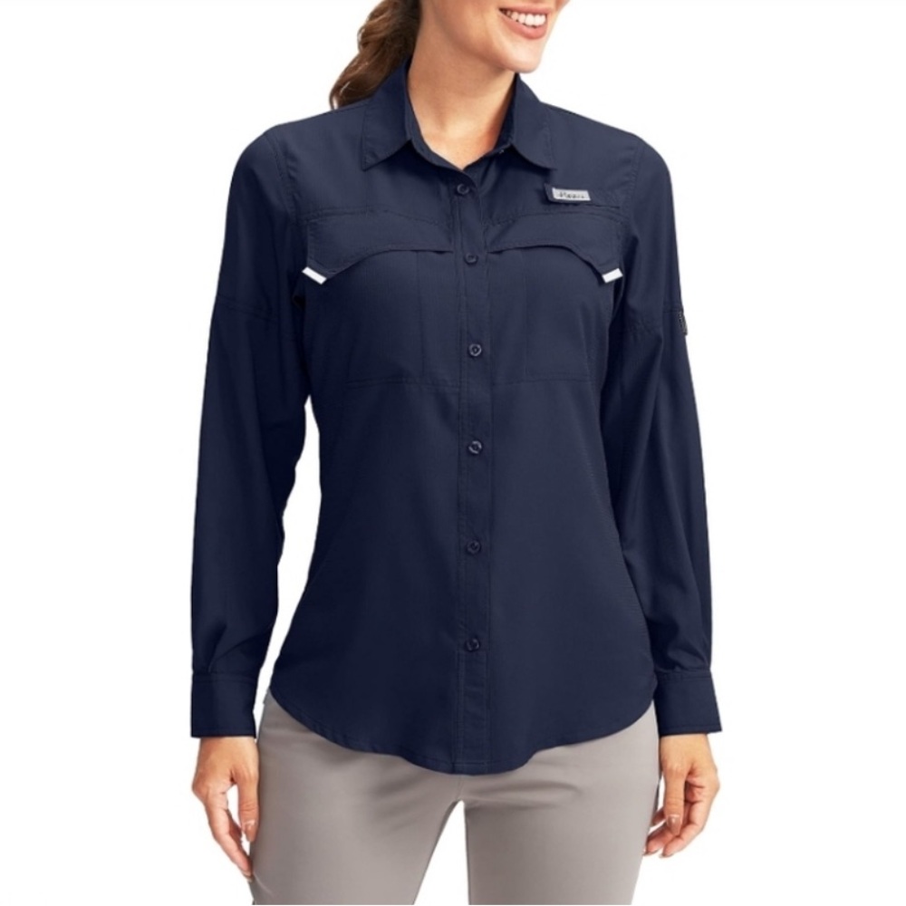 Pudolla’s Women’s UPF 50+ UV sun protection long sleeve